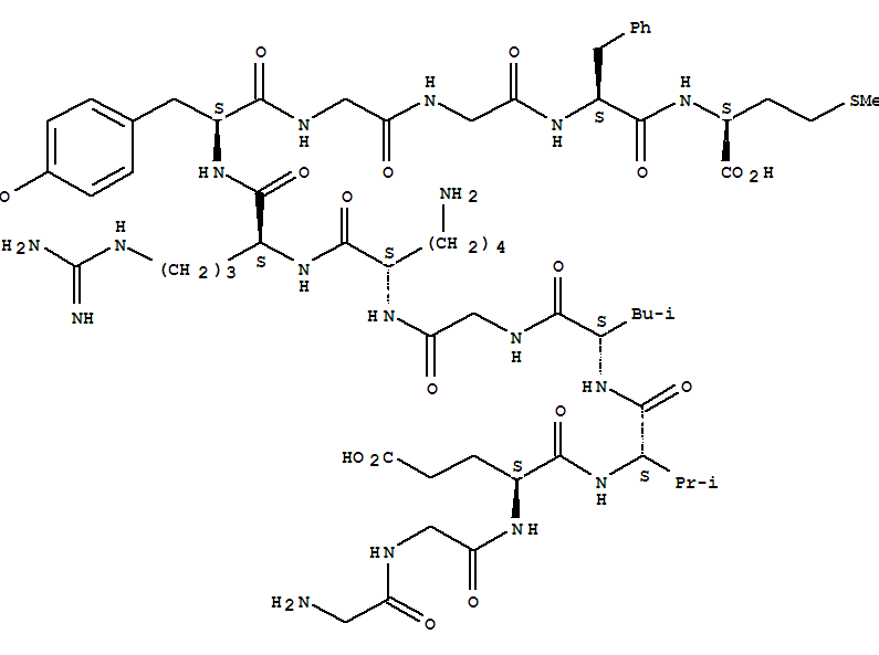 Structure of GLY-GLY-GLU-VAL-LEU-GLY-LYS-ARG-TYR-GLY-GLY-PHE-MET