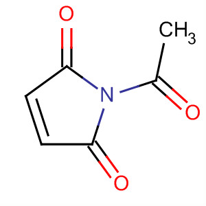 Structure of 1H-Pyrrole-2,5-dione, 1-acetyl-