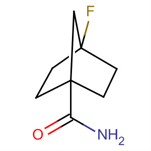 Bicyclo[2.2.1]heptane-1-carboxamide, 4-fluoro-结构式