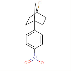 Bicyclo[2.2.1]heptane, 1-fluoro-4-(4-nitrophenyl)-结构式