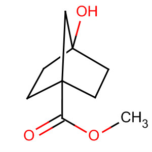 Bicyclo[2.2.1]heptane-1-carboxylic acid, 4-hydroxy-, methyl ester结构式