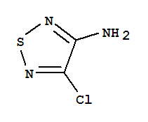 4-氯-1,2,5-噻二唑-3-醇结构式