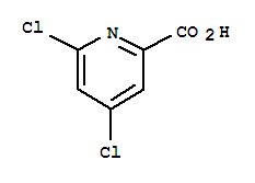 Structure of 4,6-Dichloro-2-pyridinecarboxylic acid