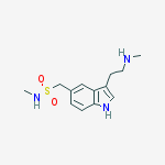 Structure of N-DesMethyl SuMatriptan