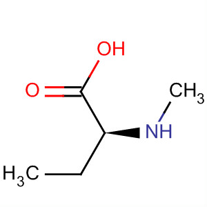 Butanoic acid, 2-(methylamino)-, (S)-结构式