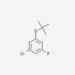 Structure of 1-Bromo-3-(tert-butoxy)-5-fluorobenzene