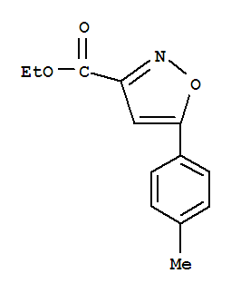3 - ISOXAZOLECARBOXYLICACID,5 - (4 -甲基) -乙基酯结构式