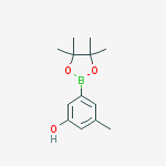 Structure of 3-Methyl-5-(4,4,5,5-tetramethyl-[1,3,2]dioxaborolan-2-yl)-phenol