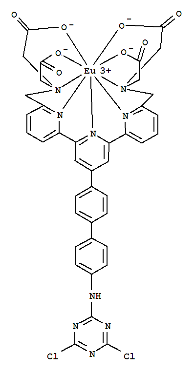 Structure of DTBTA-EU3+