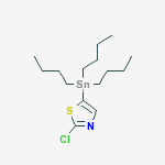 Structure of 2-Chloro-5-(Tributylstannyl)-1,3-Thiazole