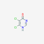 Structure of 4,5-DICHLORO-6-HYDROXYPYRIMIDINE