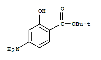 Structure of TERT-BUTYL 4-AMINO-2-HYDROXYBENZOATE