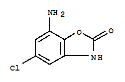 Structure of 7-Amino-5-chloro-2(3H)-benzoxazolone