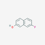 Structure of 2-Fluoro-7-hydroxynaphthalene