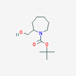 Structure of 2-Hydroxymethyl-azepane-1-carboxylic acid tert-butyl ester
