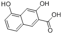 Structure of 3,5-DIHYDROXY-2-NAPHTHOIC ACID