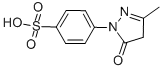 Structure of 3-Methyl-1-(4-sulfophenyl)-2-pyrazolin-5-one