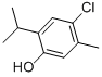 4-氯-2-异丙基-5-甲基苯酚结构式