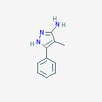 Structure of 4-METHYL-5-PHENYL-2H-PYRAZOL-3-YLAMINE