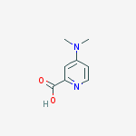Structure of 4-(dimethylamino)pyridine-2-carboxylic acid