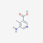 Structure of 5-AMINO-4-METHYLNICOTINIC ACID