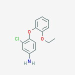 Benzenamine, 3-chloro-4-(2-ethoxyphenoxy)-结构式