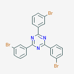 Structure of 2,4,6-Tris(3-bromophenyl)-1,3,5-triazine