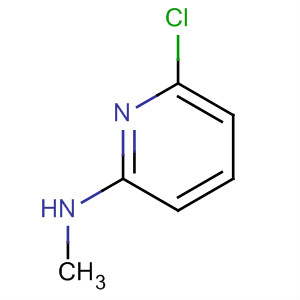 6-氯-N-甲基吡啶-2-胺结构式