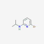 6-BROMO-2-ISOPROPYLAMINOPYRIDINE结构式