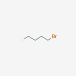 Structure of Butane, 1-bromo-4-iodo-