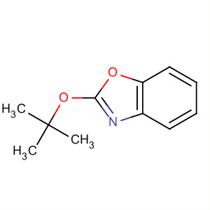 Structure of Benzoxazole, 2-(1,1-dimethylethoxy)-