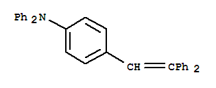 Structure of 4-N,N-DIPHENYLAMINO-B-PHENYLSTILBENE