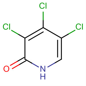 Structure of 2(1H)-Pyridinone,3,4,5-trichloro-