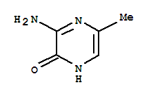 Structure of 2(1H)-Pyrazinone,3-amino-5-methyl-