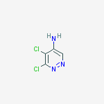 Structure of 5,6-dichloropyridazin-4-amine