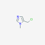 Structure of 5-(CHLOROMETHYL)-1-METHYL-1H-IMIDAZOLE