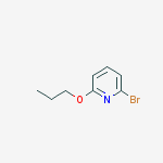 Structure of 2-Bromo-6-propoxypyridine