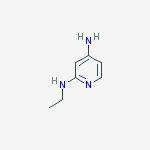 4-Amino-2-ethylaminopyridine结构式