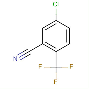 5-氯-2-(三氟甲基)苯甲腈结构式