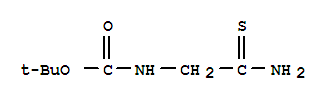 Structure of TERT-BUTYL 2-AMINO-2-THIOXOETHYLCARBAMATE