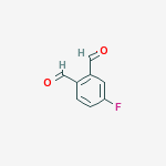 1,2-Benzenedicarboxaldehyde, 4-fluoro-结构式