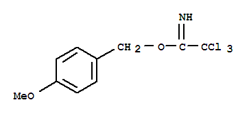 Structure of 4-METHOXYBENZYL-2,2,2-TRICHLOROACETIMID&
