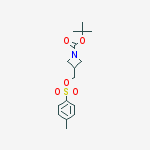Structure of TERT-BUTYL 3-(TOSYLOXYMETHYL)AZETIDINE-1-CARBOXYLATE