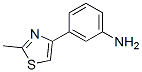 Structure of 3-(2-METHYL-1,3-THIAZOL-4-YL)ANILINE