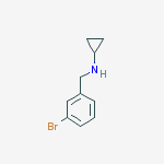 Structure of N-(3-bromobenzyl)-N-cyclopropylamine