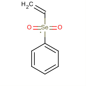 Benzene, (ethenylselenonyl)-结构式