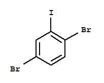 Structure of 1,4-DIBROMO-2-IODOBENZENE