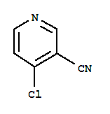 4-氯-3-氰基吡啶结构式