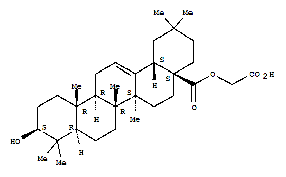 Structure of Carboxymethyl oleanolate