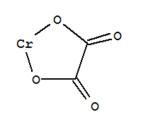 Structure of chromic oxalate